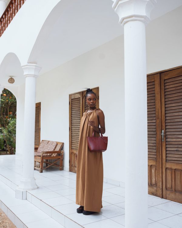 Paciencia Solene bag - handcrafted leather bag, made in Nigeria