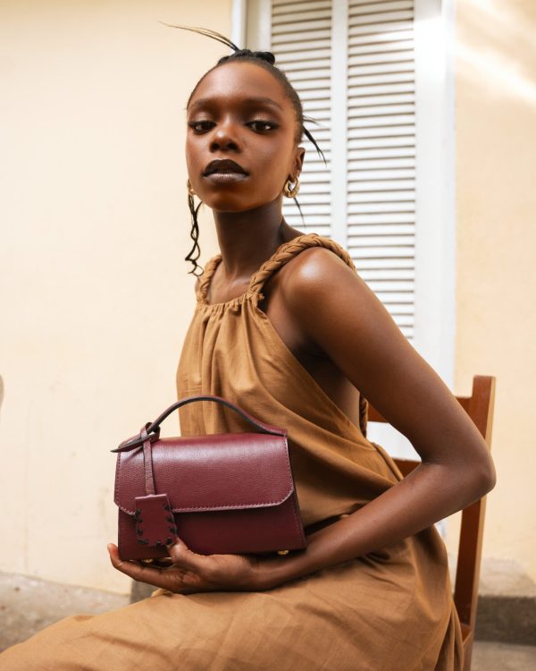 Paciencia Kyomi bag - handcrafted leather bag, made in Nigeria